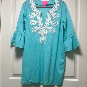 LILLY PULITZER Piet Swim Coverup /Tunic Dress Sz Medium